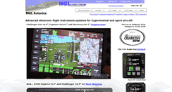 Desktop Screenshot of mglavionics.com