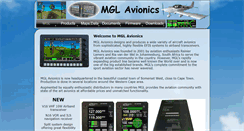 Desktop Screenshot of mglavionics.co.za